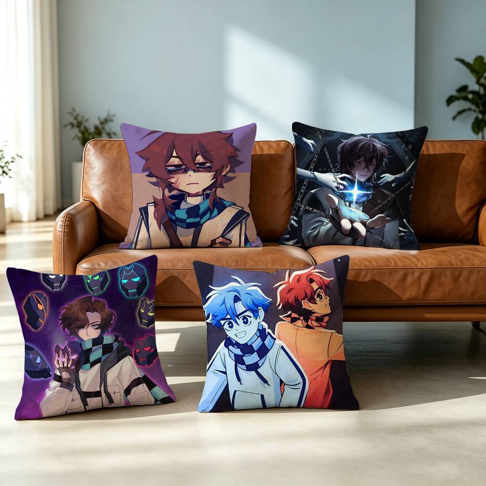 Home Textiles Inc - MrLololoshka JDH C-Cartoon Pillow Case Square