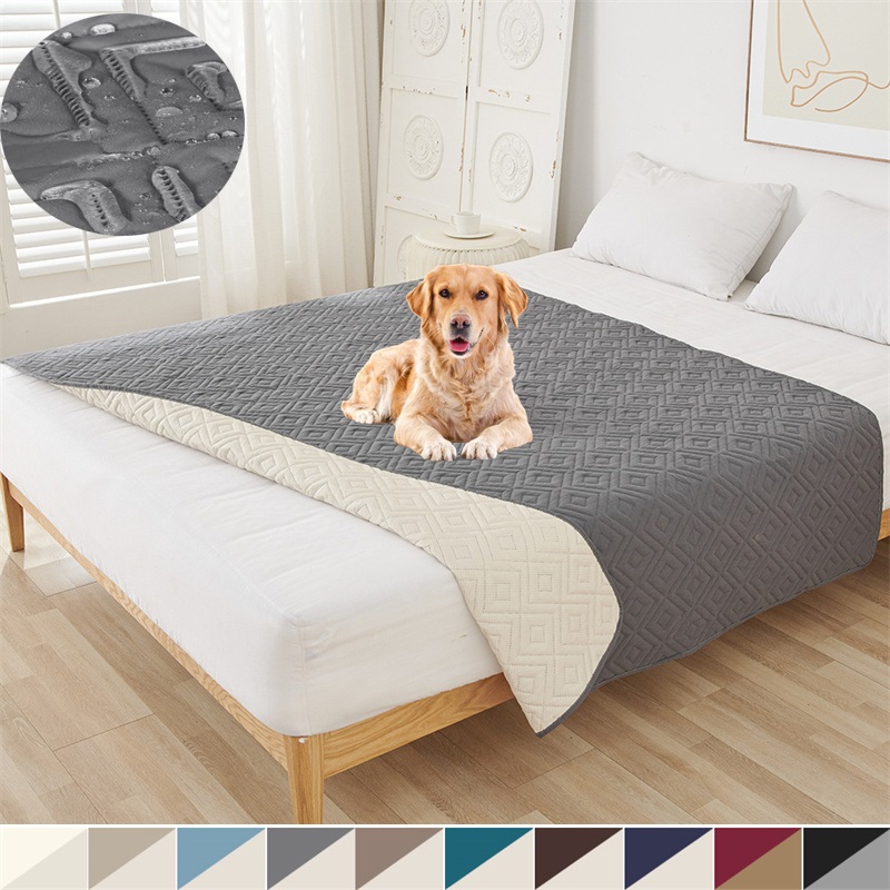 Waterproof Bedspread Pets Dog  - Mattress Pad Topper review and price
