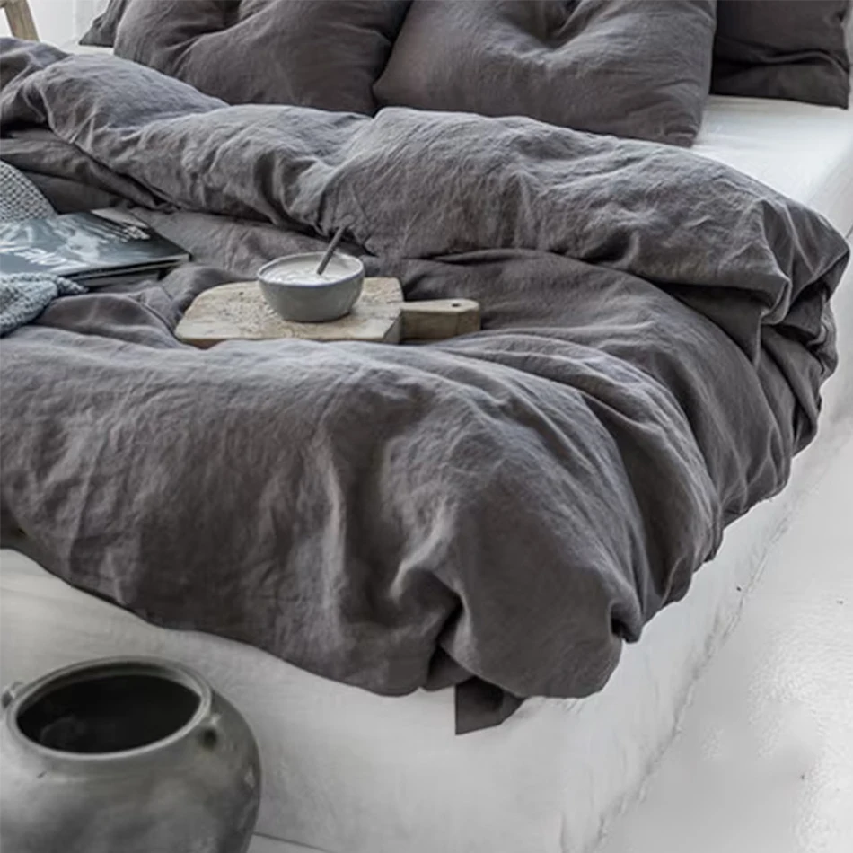 100% Linen Bed Duvet Cover Sto - Quality Home Textiles review and price