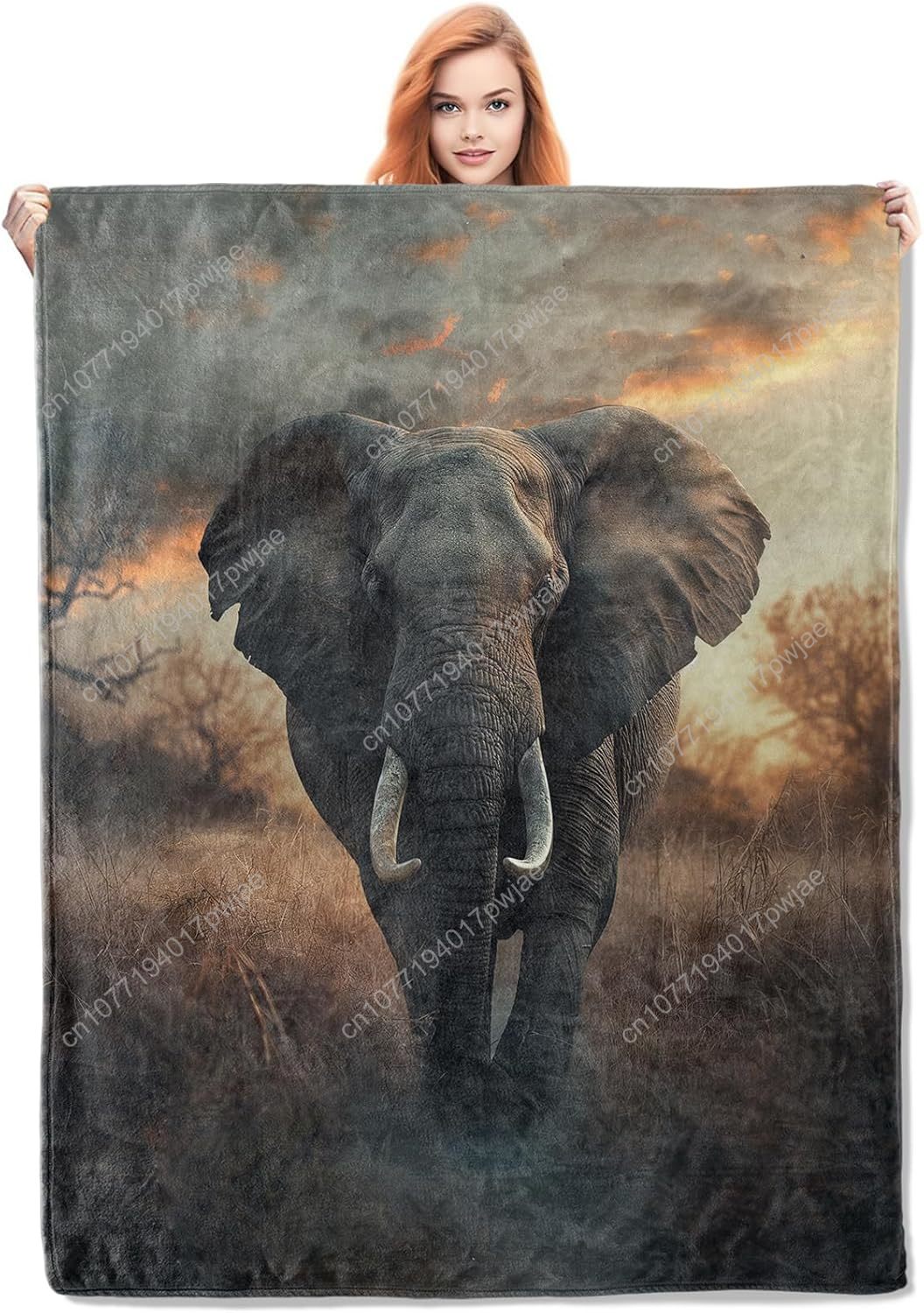 Elephant Fleece Blanket, Reali - Quality Home Textiles review and price