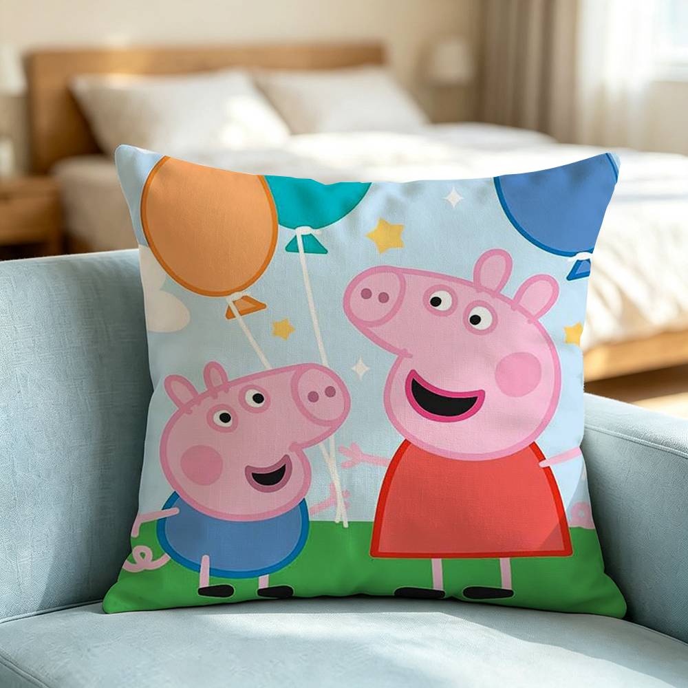 Peppa Pig C-Cartoon P-Pink Squ - Home Textiles Inc review and price